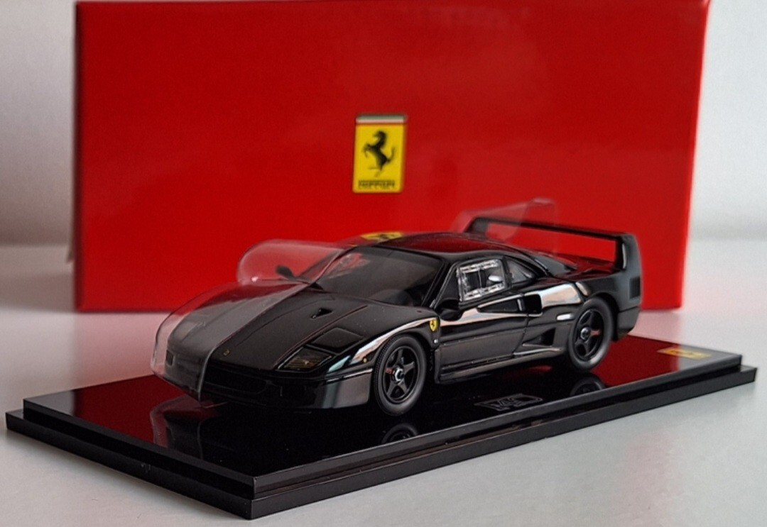 Ferrari F40 Light Weight Version 1988 Black with Openings 1