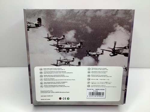 Legion 14606LA P-51B Mustang 'Shangri-La' Don Gentile 1/72 Scale Diecast Model - Picture 3 of 7