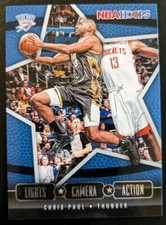 2020-21 Panini Hoops Basketball Chris Paul Lights Camera Action #4 Thunder