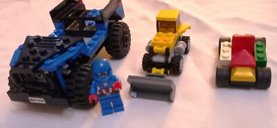 LEGO 3 KLEINE MODELLE UND EINE MINIFIGUR