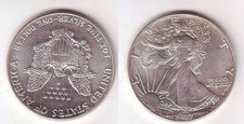Moneta da 1 dollaro argento investimento USA 1 oncia 1987