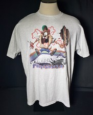 Looney Tunes Tasmanian Devil Vintage RARE Single Stitch Taz T-shirt size 2XL USA
