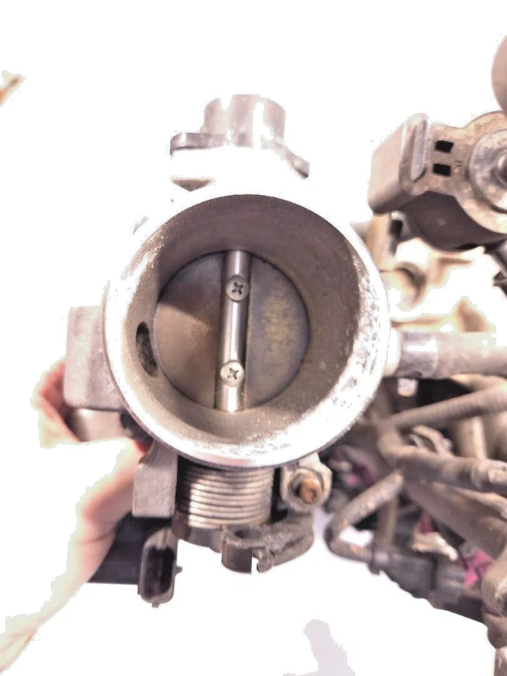 KIA RIO 2006-2011 colector de admisión de aire superior con cuerpo de acelerador pieza original OEM Foto 4 de 4