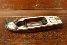 RARE Vintage Original Keystone Electric Battery Operated Wood Pond Boat Toy - 9  