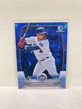 2023 Bowman Chrome Sapphire Francisco Alvarez  Image Variation  Mets