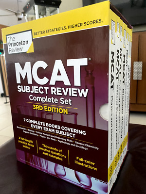 The Princeton Review MCAT Subject Review Complete Box Set 3rd Edition