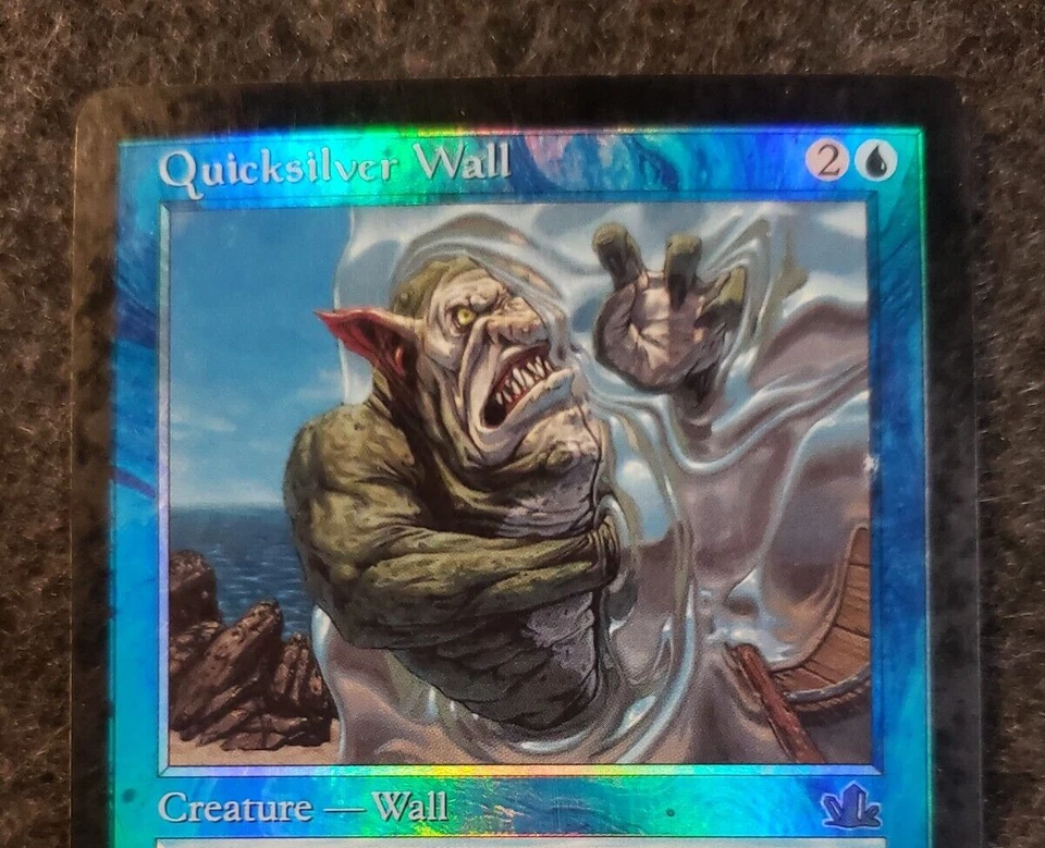 Quicksilver Wall FOIL Prophecy PLD Uncommon MAGIC MTG CARD