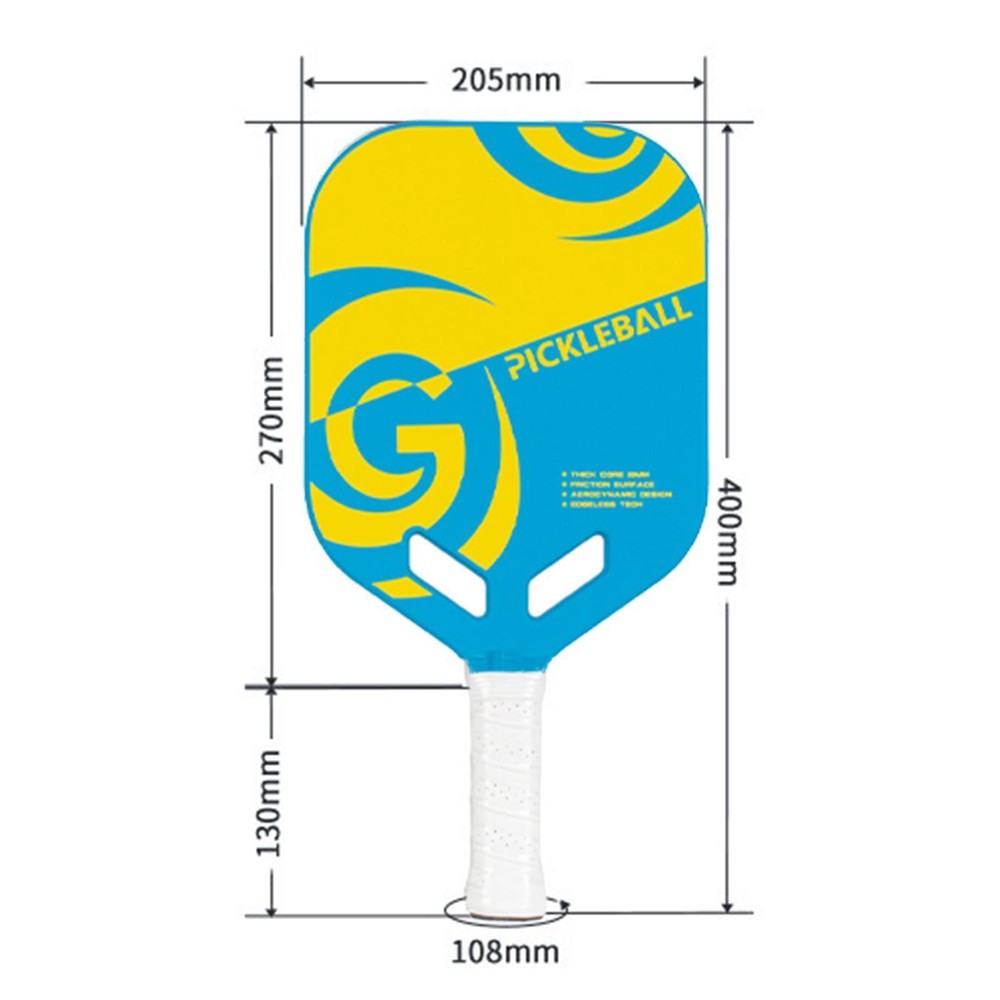 Carbon Fiber Pickleball Paddle with Hollow Design for Professional Play Carbon Fiber Pickleball Paddle with Hollow Design for Professional Play