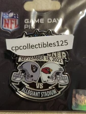 Las Vegas Raiders VS Arizona Cardinals GAME DAY PIN 9/18/2022 NEW HOME OPENER