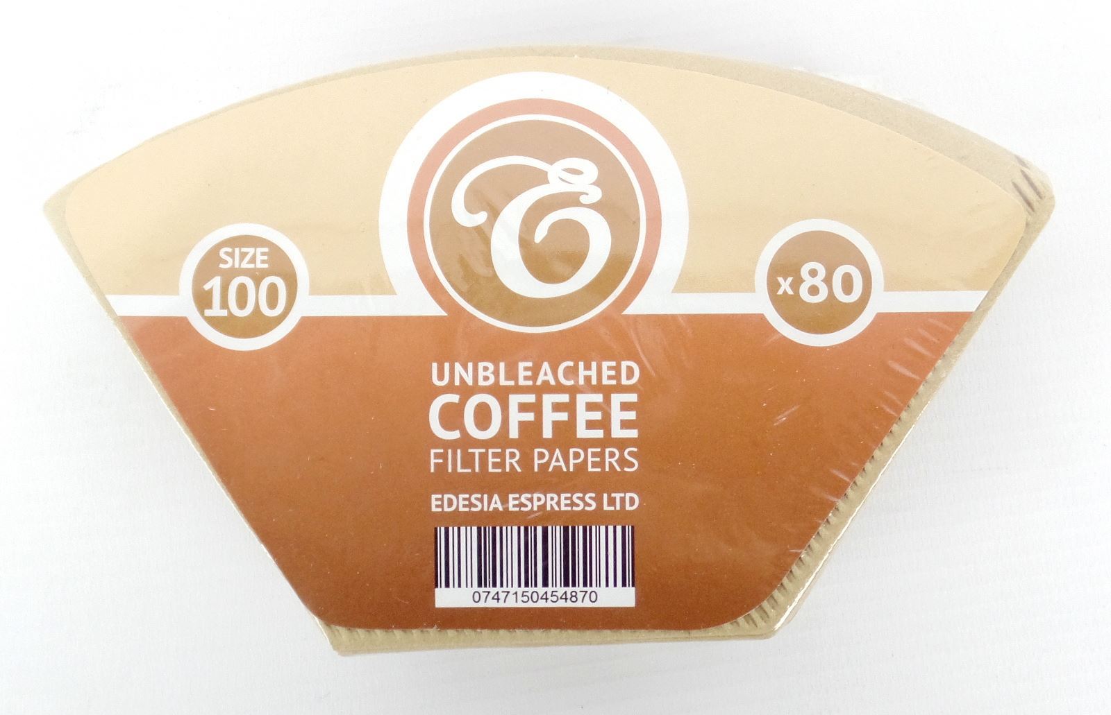 600 Stück Kaffeefilter 64mm - Ungebleichte Rundfilter Für Kaffee- & Espressomaschinen