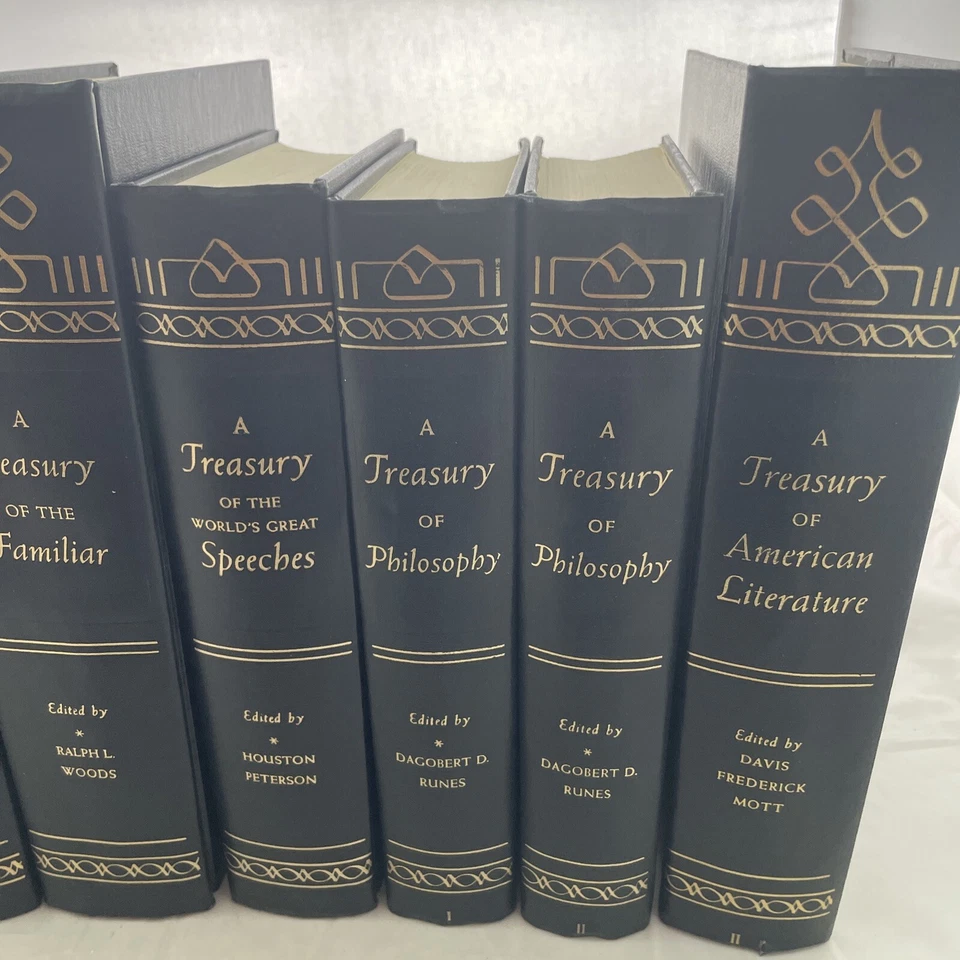 Grolier  7 Volume Set: A Treasury of American Literature, Philosophy, Speeches - Image 3 of 4