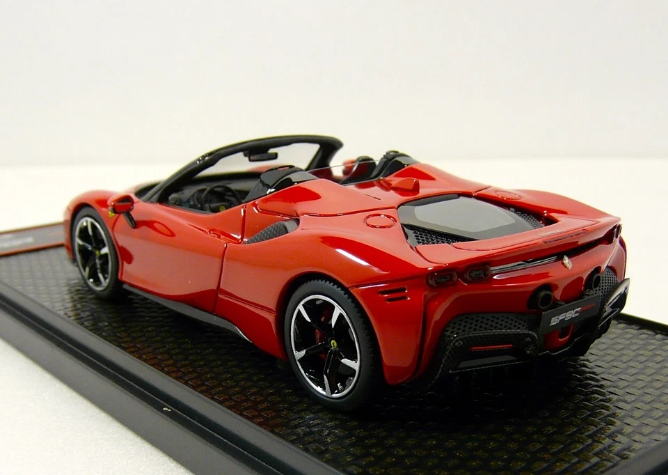 FERRARI SF90 SPIDER Rosso Corsa 322 LTD BBR MODELS 1:43 - Immagine 3 di 4