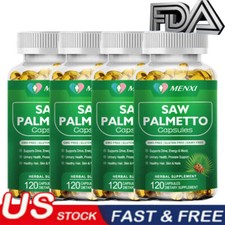 Saw Palmetto Extract 500mg 240 Capsules Prostate Supplement Urinary Men Health