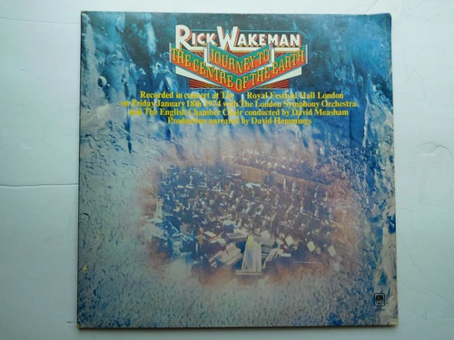 RICK WAKEMAN 1974 "JOURNEY TO THE CENTER OF THE EARTH" VINYL LP RECORD #SP--3642