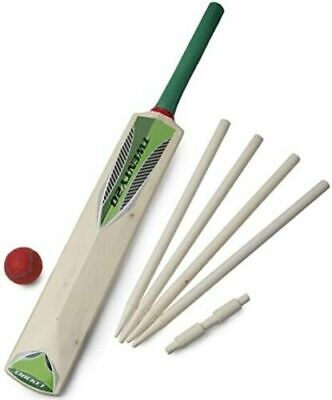 Cricket Set For Kids With A Bat Ball Bails And Stumps Size 3 or 5 Kids Cricket