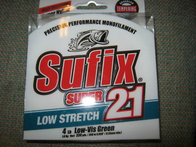 330 yd 4lb lo vis green suffix 21