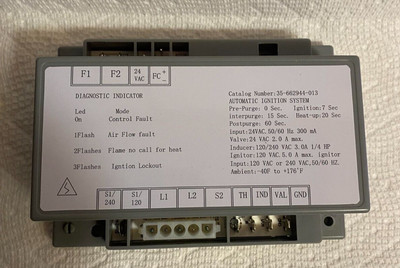 35-662944-013 Automatic Ignition Control System not made by Fenwal