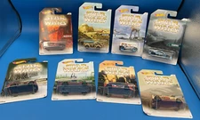 MATTEL Hot Wheels STAR WARS PLANET SERIES Set Of 8 2015 NEW Fast Free Shipping!