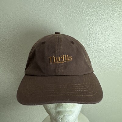 Thrills Time For Thrills 6 Panel Hat Java OSFM