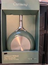 New in box Caraway 10.5" Fry Pan in SAGE / GREEN