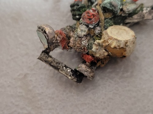 A19431 WARHAMMER FANTASY ORCOS Y DUENDES METAL NEGRO ORCO MÚSICO ESTÁNDAR SIN TAPA - Imagen 9 de 9