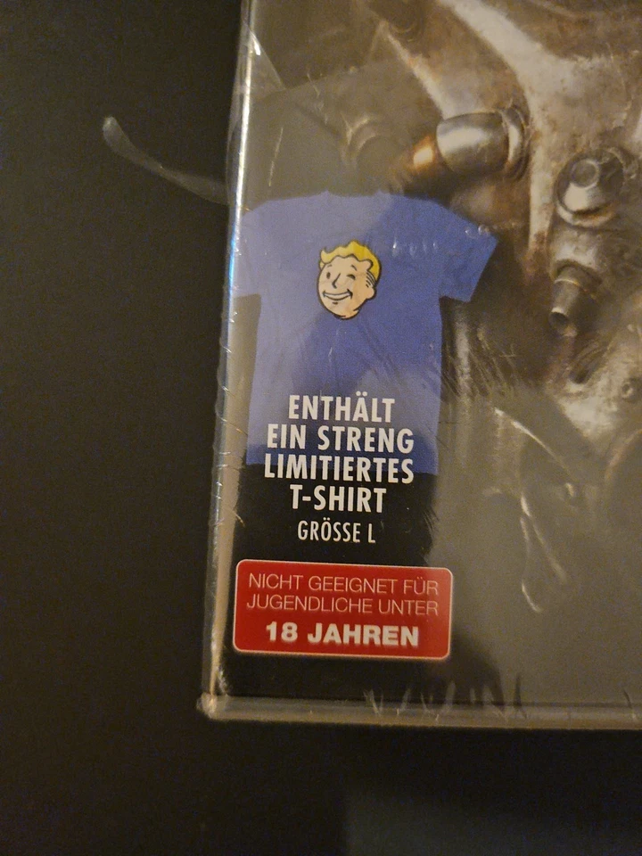 Fallout 4 PreOrder Box Vorbesteller T-Shirt Gr. L [PS4, XBOX ONE, PC] OVP, MINT - Bild 2 von 4
