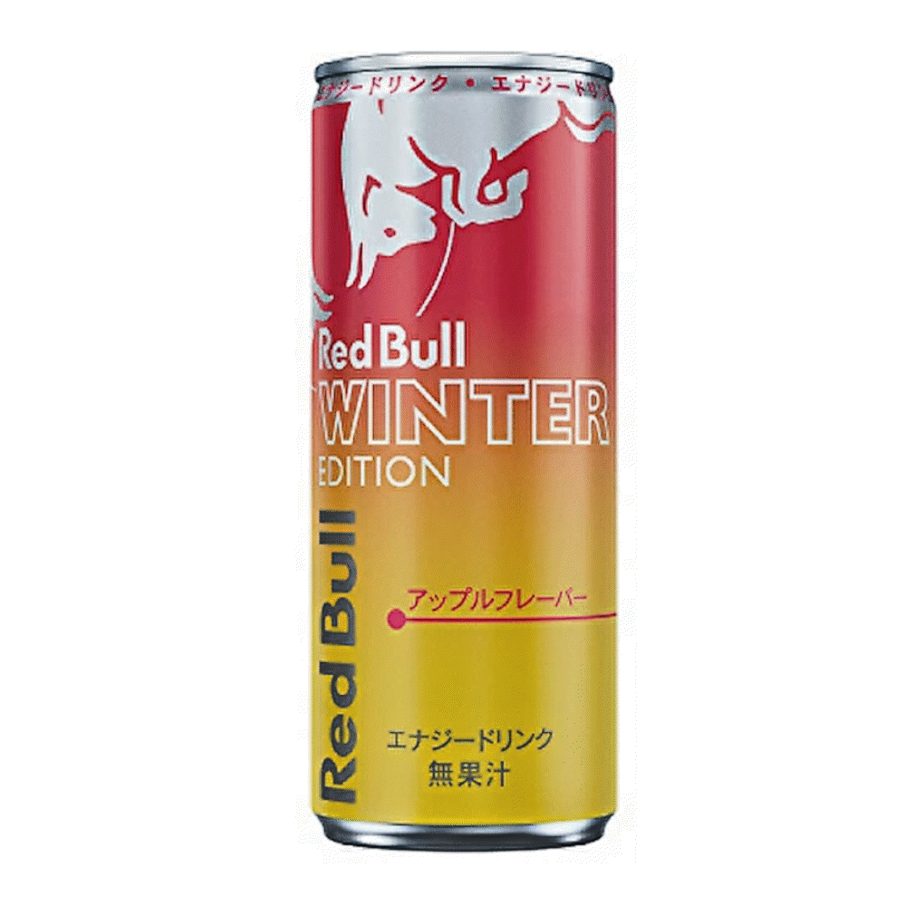 あき　Red Bull Japanese Red Bull - Fuji Apple RARE! Sealed! US STOCK | eBay