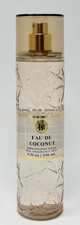 1 NEW BATH  BODY WORKS EAU DE COCONUT FINE FRAGRANCE MIST SPRAY 8 OZ LARGE