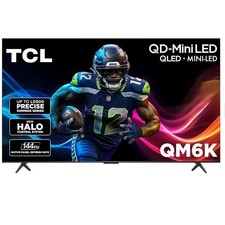 TCL 65" QM6K 4K UHD HDR QD Mini LED Smart TV with Google TV 2025