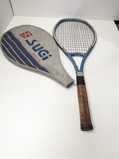 Vintage SUGI Graph 40 Tennis Racket woth cover Medium Graphite 13oz 4 3/4'' RARE