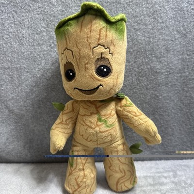 Disney Marvel Wonders of Xandar Guardians Baby Groot Poseable Plush