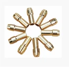 10pc Collet Nut Kit Quick Change Tools Part Power Rotary for Dremel Accessories