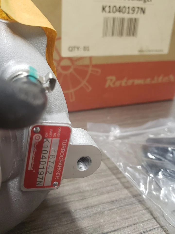 Новый турбокомпрессор ROTOMASTER K1040197N TURBO 2,3 л 2007-2011 Mazda CX-7 Бесплатная доставка - Изображение 2 из 4