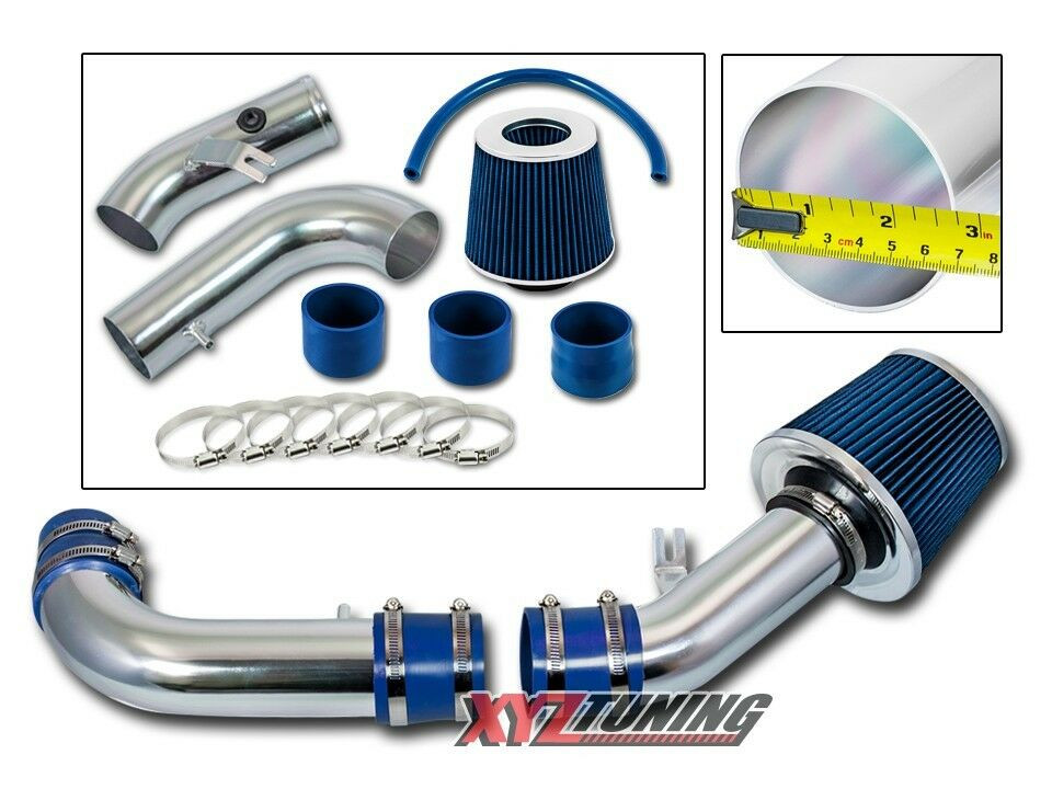 Jdm Azul 99-05 Miata Nb MX5 MX-5 1.8 Frío Aire Admisión Racing Sistema + Filtro