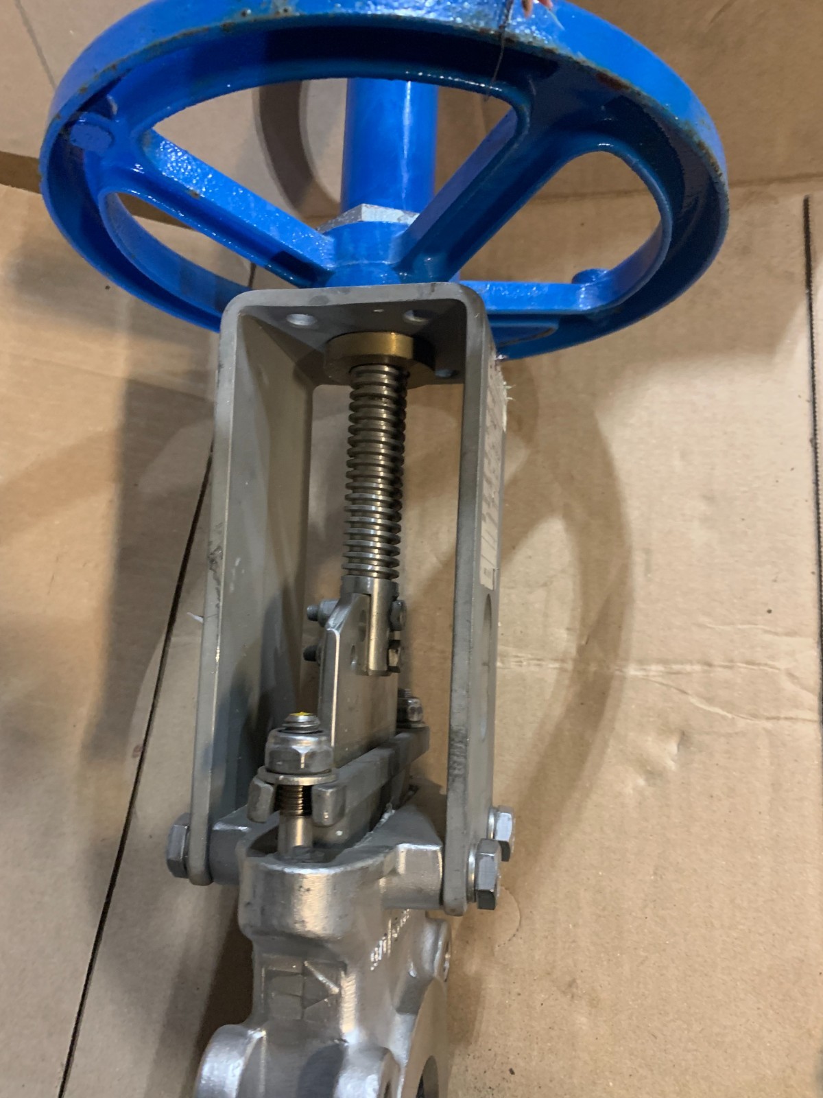 American Controls Technologies 3" Knife Gate Valve SS Rising Stem Mod#20-3636R