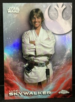 2025 Topps Chrome Star Wars Costco Exclusive Luke Skywalker