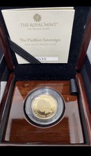 Cheapest Online ! Royal Mint Gold Full Piedfort Proof Limited Edition Sovereign