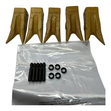 H&L Tooth Company 5 Pack J200 Twin Tiger Excavator Bucket Teeth - 1U3202WT