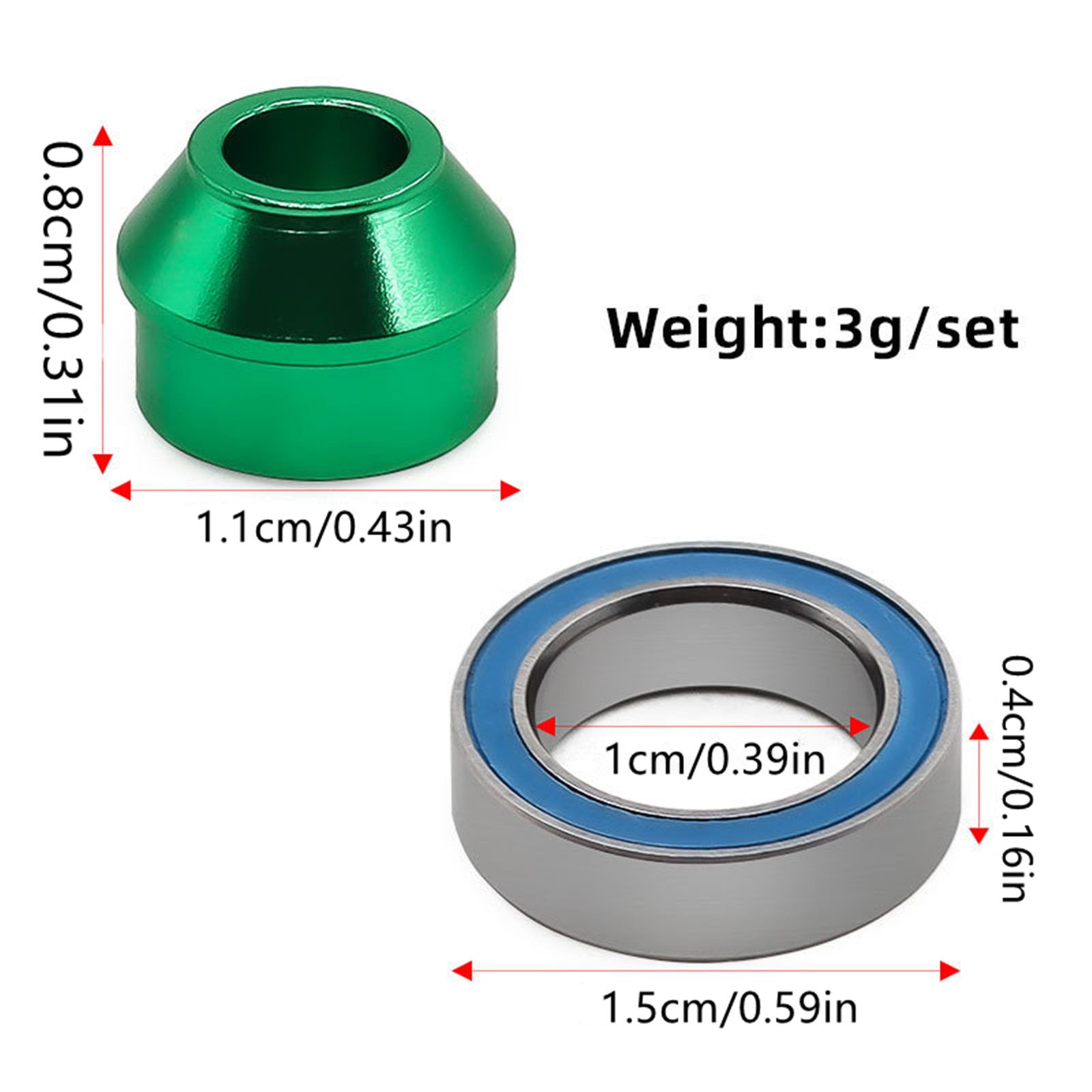 Bearing Central Friction Device Adapter Hop Up Parts For Traxxas Stampede 4X4;;