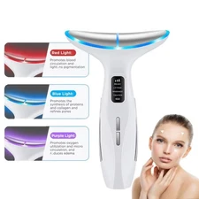 LED Microcurrent Facial Tighten Device Face Massager Neck Lifting Beauty Machine