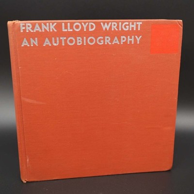 Frank Lloyd Wright An Autobiography 1943 Hardcover  Duell Sloan Pearce Reddoes