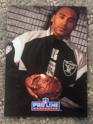 1991 Pro Line Portraits - Roger Craig signed autographed card #197 HOF Raiders