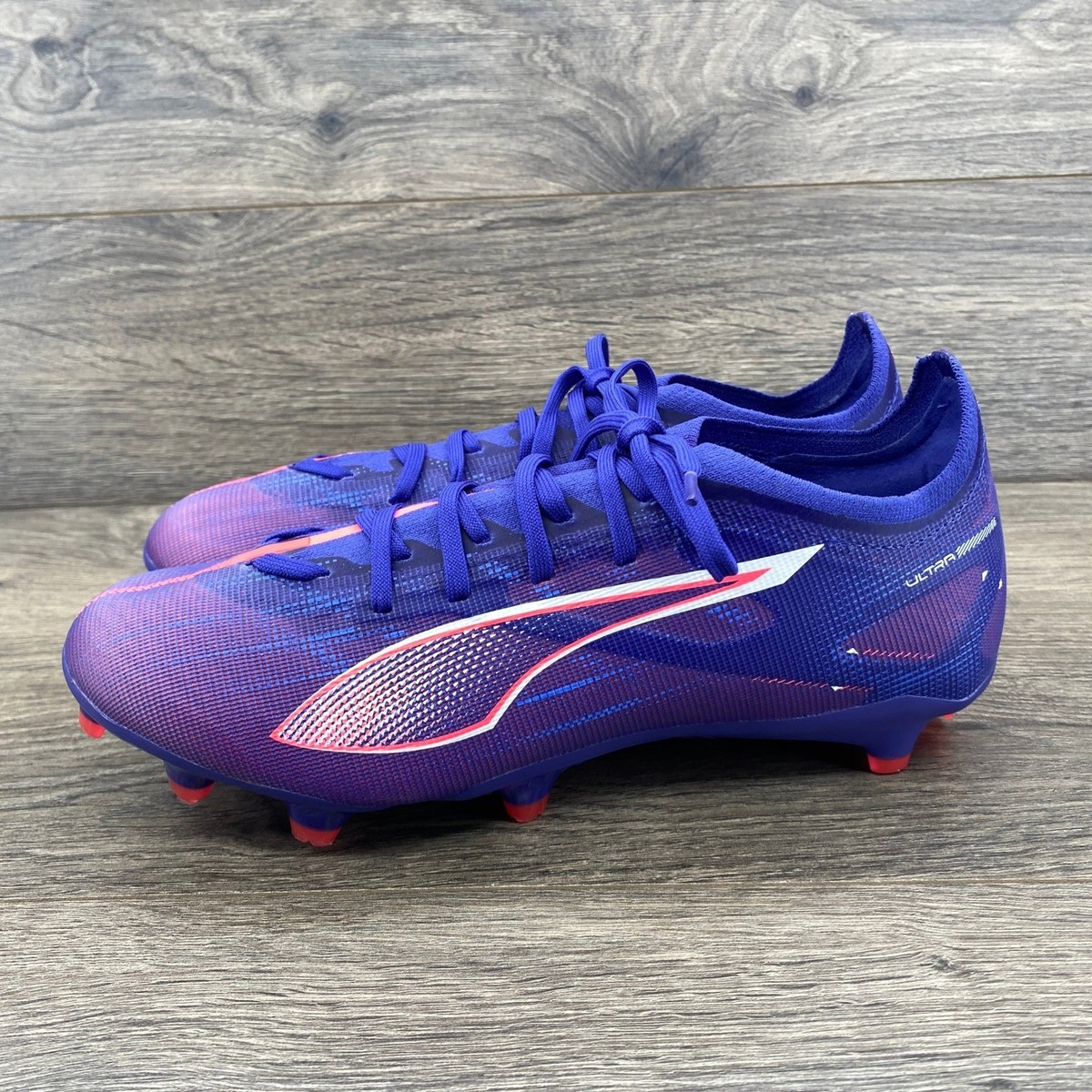 Puma Ultra 5 Match FG Soccer Cleats Men's Purple Pink Size 7.5