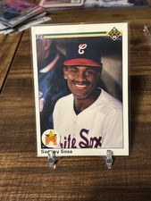 1990 Upper Deck Star Rookie Sammy Sosa RC White Sox / Cubs