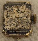 VINTAGE ROLEX LADIES 18K 750 YELLOW GOLD PRECISION WATCH - PARTS OR REPAIR
