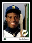 1989 UPPER DECK #1 KEN GRIFFEY JR. RC MARINERS