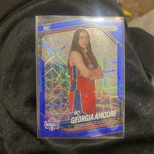 2025 Panini Prizm WNBA - Rookie Georgia Amoore #103 Blue Velocity Prizm (RC)