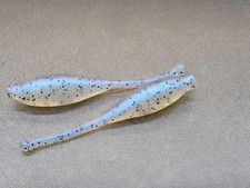 (30) 2" Ball Tailed Shad Monkey Milk Crappie Jig Panfish Soft Plastic Baits