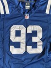 Indianapolis Colts Dwight Freeney #93 Jersey Women M Blue NFL Nike Football — photo 1