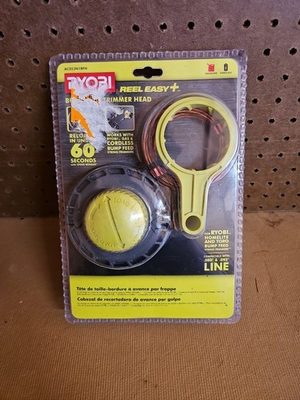 #ad #ad Ryobi Reel Easy Bump Feed Head with Speed Winder Green Black AC053N1BFH $34.99